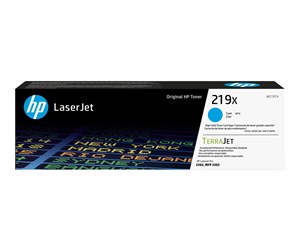 Printertilbehør blekk/toner - HP 219X / W2191X High Capacity Cyan Toner - Laser toner Blå - W2191X