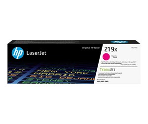 Printertilbehør blekk/toner - HP 219X / W2193X High Capacity Magenta Toner - Laser toner Rød - W2193X