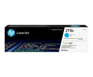 Printertilbehør blekk/toner - HP 219A / W2191A Cyan Toner - Laser toner Blå - W2191A