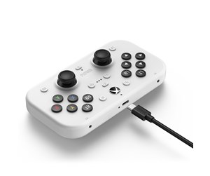 Spill - Tilbehør - 8BitDo Lite SE 2.4G - White - Controller - Microsoft Xbox One - RET00483