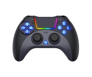 Spill - Tilbehør - PEGA PG-P4023B wireless controller / GamePad PS4 touchpad (black) - Controller - 4023B