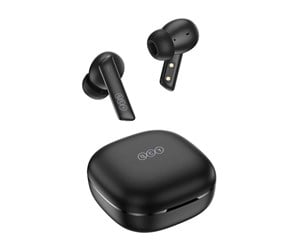 Hodetelefoner - QCY HT05 TWS earphones ANC (black) - HT05 Black