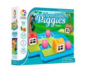 Brettspill & Puslespill - Smart Games Three Little Piggies (Nordic) - SG1875