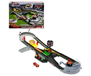 Leketøysbil - Disney Pixar Cars Piston Cup Action Speedway Playset - HPD81