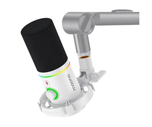 Mikrofon - Maono Dynamic Microphone PD200x (white) - PD200x white