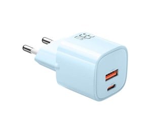 Mobil - Adaptere og ladere - Mcdodo Charger GaN 33W CH-0154 USB-C USB-A (blue) - CH-0154