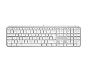 Tastatur - Logitech MX Keys S for MAC - Pale Grey - Tastatur - Hvit - 920-011633