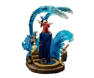 Reklameartikler - Iron Studios - Disney Classic - Mickey Fantasia Statue Deluxe Art - Figur - DSNEY81923-10