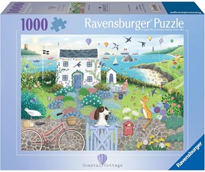 Puslespill - Ravensburger Coastal Cottage 1000p - 12001104