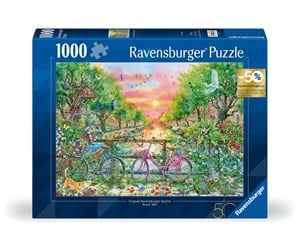 Puslespill - Ravensburger Bicycles Amsterdam 1000p - 12001089