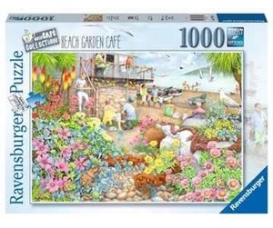 Puslespill - Ravensburger Cosy Café Secret Garden 1000p - 12001081