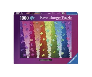 Puslespill - Ravensburger Colors On Colors 1000p - 12001027