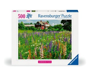 Puslespill - Ravensburger Farm In Sweden 500p - 12000844