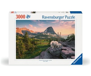 Puslespill - Ravensburger Alpine Goat With Baby 3000p - 12000809