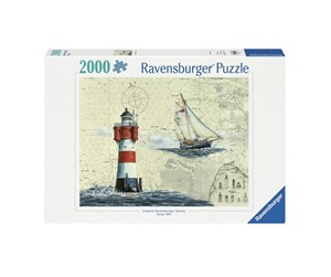 Puslespill - Ravensburger Romantic Lighthouse 2000p - 12000804