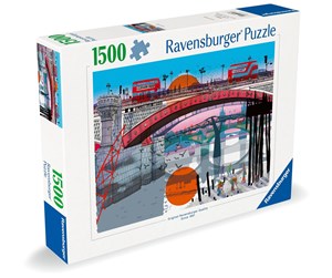 Puslespill - Ravensburger I Am London 1500p - 12000796