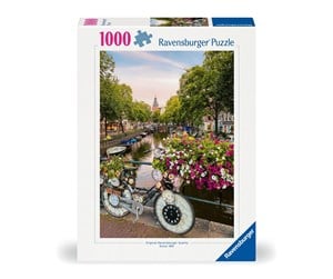 Puslespill - Ravensburger Bicycle Amsterdam 1000p - 12000780