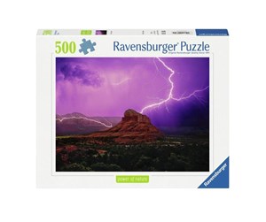 Puslespill - Ravensburger Pink Thunder 500p - 12000779