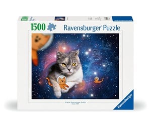 Puslespill - Ravensburger Cats In Space 1500p - 12000742