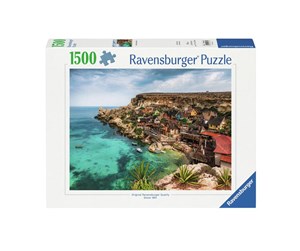 Puslespill - Ravensburger Popey Village Malta 1500p - 12000739