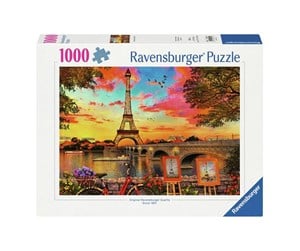 Puslespill - Ravensburger The Banks Of The Seine 1000p - 12000461