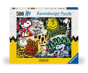 Puslespill - Ravensburger Snoopy And Friends 500p - 12000389