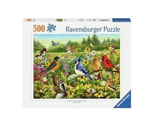 Puslespill - Ravensburger Birds in the Meadow 500p - 12000336