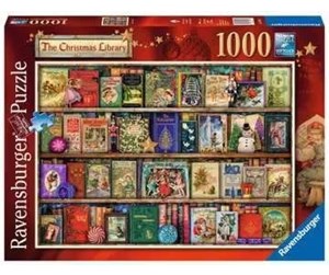 Puslespill - Ravensburger The Christmas Library 1000p - 12000324