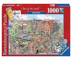 Puslespill - Ravensburger Amsterdam 1000p - 12000296