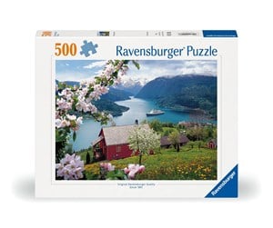 Puslespill - Ravensburger Scandinavian Landscape 500p - 12000208