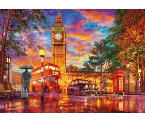 Puslespill - Ravensburger Sunset At Parliament Square 1000p - 12000184