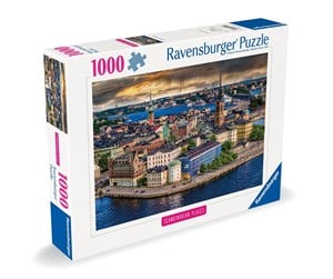 Puslespill - Ravensburger Scandinavian Stockholm Sweden 1000p - 12000114