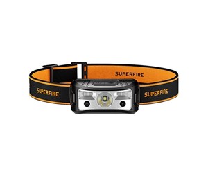 Lommelykter  - Superfire HL05-K headlamp flashlight - HL05-K