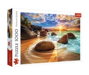 Puslespill - Trefl Puzzle - Samudra Beach India (1000 pieces) Gulv - TFL10461