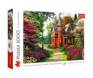 Puslespill - Trefl Puzzle - Victorian cottage (1000 pieces) Gulv - TFL10355