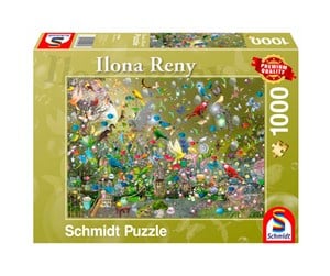 Puslespill - Schmidt Puzzle - Parrot jungle (1000 pieces) Gulv - SCH9948