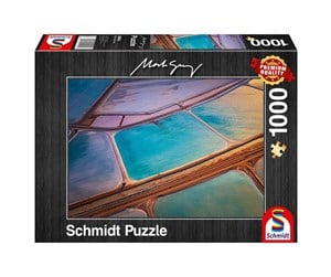 Puslespill - Schmidt Puzzle - Mark Gray: Pastels (1000 pieces) Gulv - SCH9924