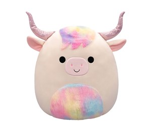 Dukker, Bamser & Utstyr - Squishmallows Dagnus the Highland Cow 40 cm - 206542