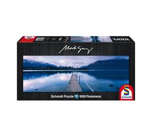 Puslespill - Schmidt Puzzle - Mark Gray: Lake Wakatipu New Zealand (1000 pieces) Gulv - 59291