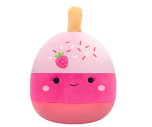 Dukker, Bamser & Utstyr - Squishmallows Pama the Starwberry Cake Pop 30 cm - 206473