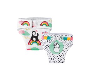 Dukker, Bamser & Utstyr - Heless Doll diapers Penguin 2 pieces 35-45 cm - 120