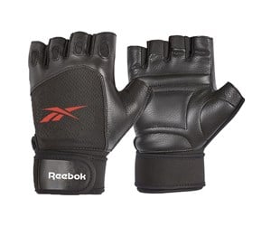 Sport & Fitness - Reebok Lifting Gloves - Black, Red/S - RAGB-15613