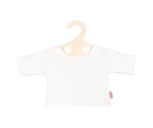 Dukker, Bamser & Utstyr - Heless Doll T-Shirt White on Clothes Hanger size 28-35 cm - 1956