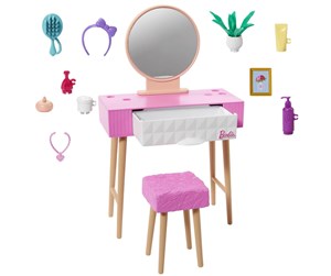 Dukker, Bamser & Utstyr - Barbie Furniture and Accessory Pack - HJV35