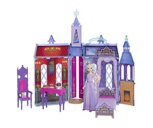 Dukker, Bamser & Utstyr - Hot Wheels Disney Frozen Elsa's Castle Dollhouse - HLW61