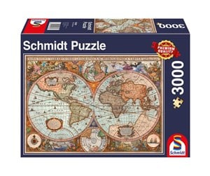 Puslespill - Schmidt Puzzle - Ancient World Map (3000 pieces) Gulv - SCH8328