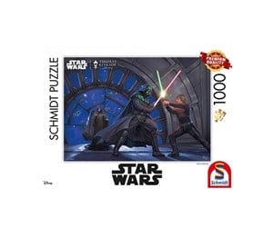 Puslespill - Schmidt Puzzle - Thomas Kinkade: Star Wars A sons Destiny (1000 pieces) Gulv - SCH7375