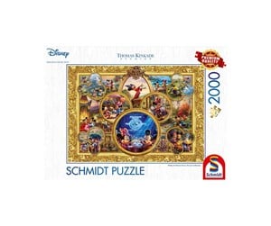 Puslespill - Schmidt Puzzle - Thomas Kinkade: Mickey & Minnie Dreams Collection (2000 pieces) Gulv - SCH7371