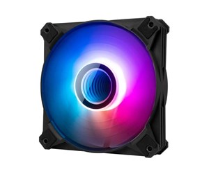 Kabinettvifte - Darkflash INF8 ARGB Computer fan (black) - Kabinettvifte - 120mm - Svart - 30 dBA - INF8 SINGLE Black