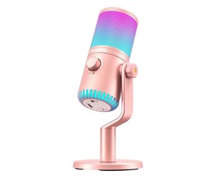 Mikrofon - Maono DM30RGB Microphone Pink - DM30RGB Pink